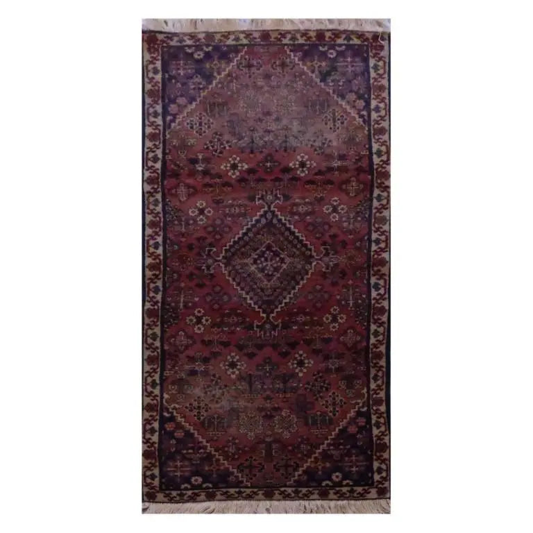 Persian Isfahan Hand-Knotted Rug